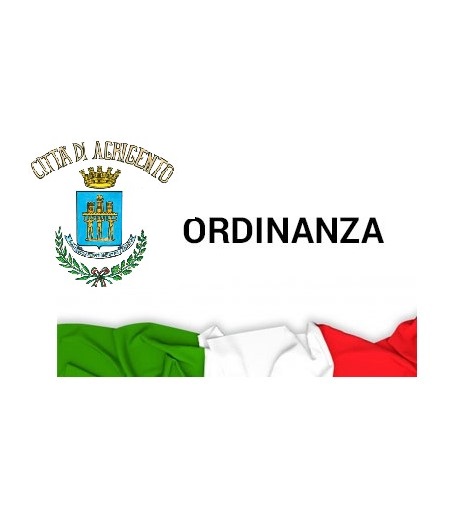 Ordinanza in occasione del Raduno “La 500 Miglia Siciliana” che si svolgerà in Agrigento il 25-Aprile-2022